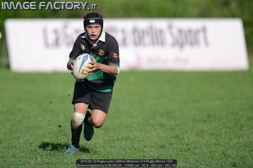 2015-05-16 Rugby Lyons Settimo Milanese U14-Rugby Monza 1324